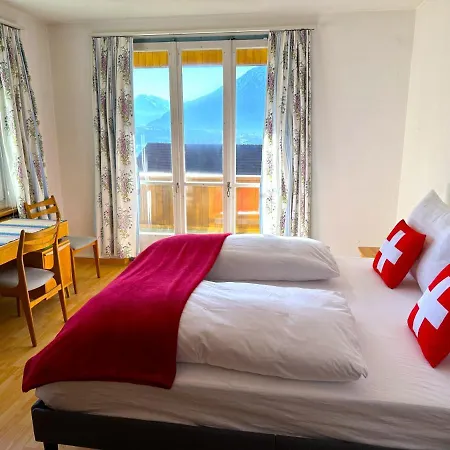 בקתה Thun Alps Scenic Views And Concierge By Swisshut