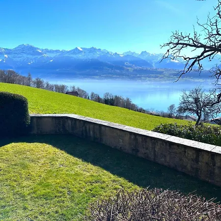 בקתה Thun Alps Scenic Views And Concierge By Swisshut
