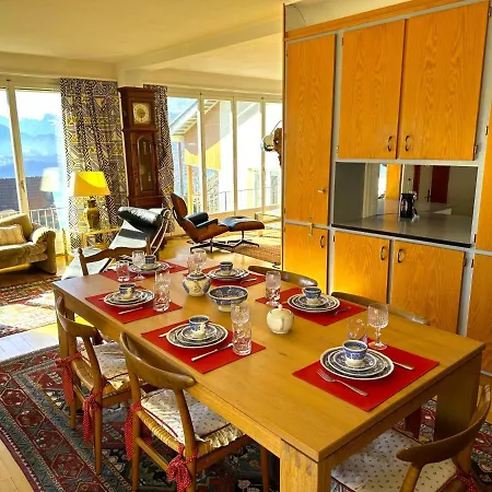 בקתה Thun Alps Scenic Views And Concierge By Swisshut *