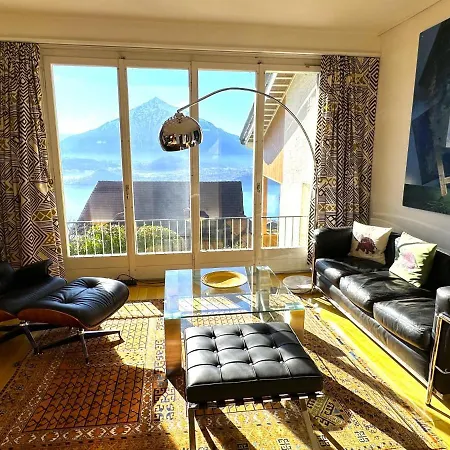 Thun Alps Scenic Views And Concierge By Swisshut *