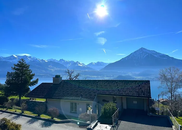 Thun Alps Scenic Views And Concierge By Swisshut *